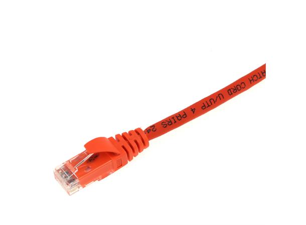 ECS patch C6 UTP orange  1,0m LZH